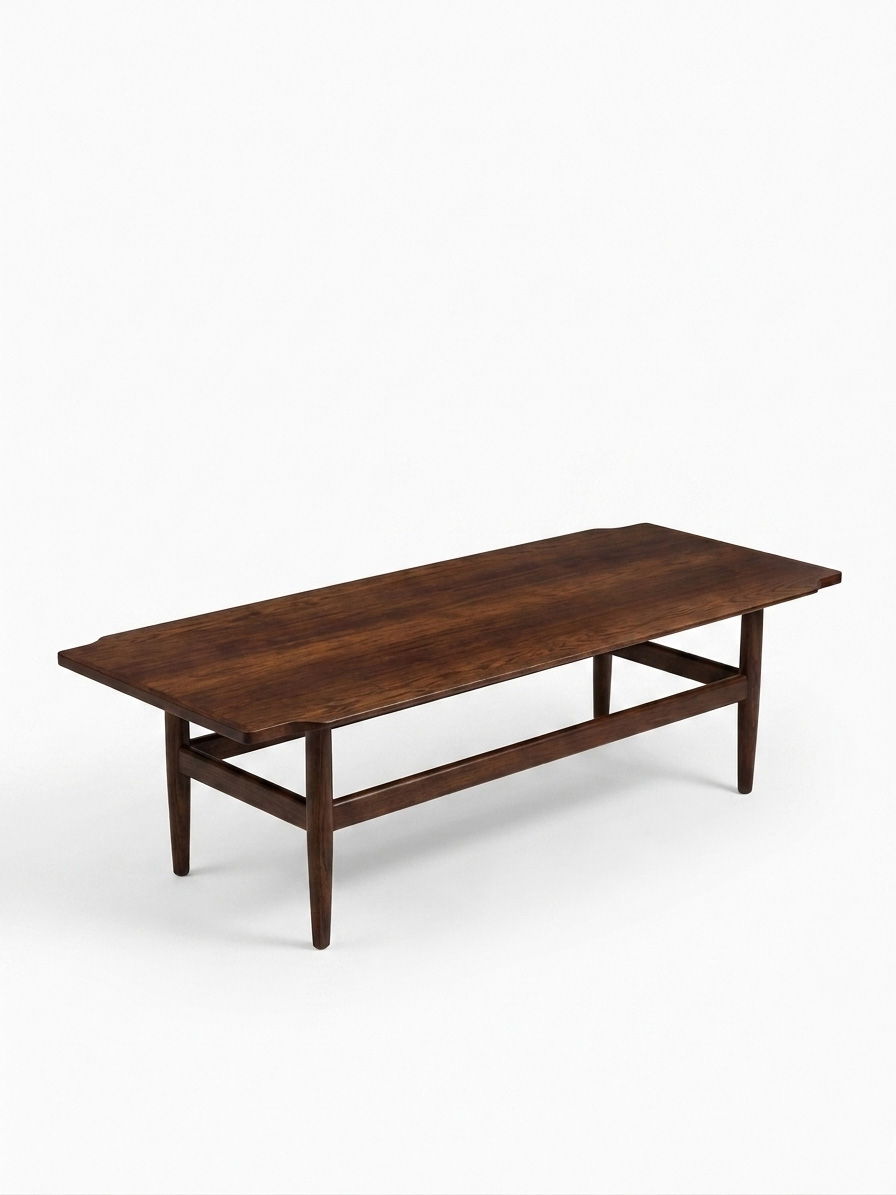 Tavolino Teak Sagomato